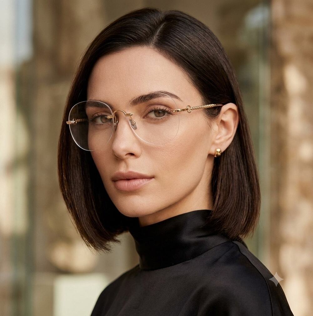 New Pomellato gold optical frames PM01150